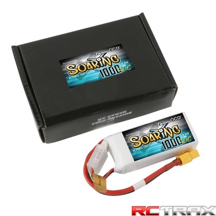Akumulator Gens Ace Soaring 1000mAh 11.1V 30C 3S1P XT60