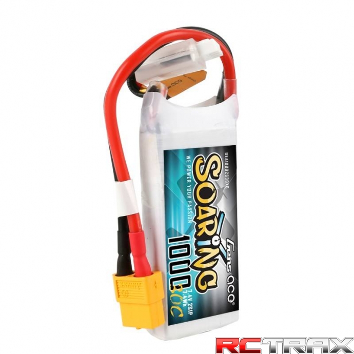 Akumulator Gens Ace Soaring 1000mAh 7.4V 30C 2S1P XT60