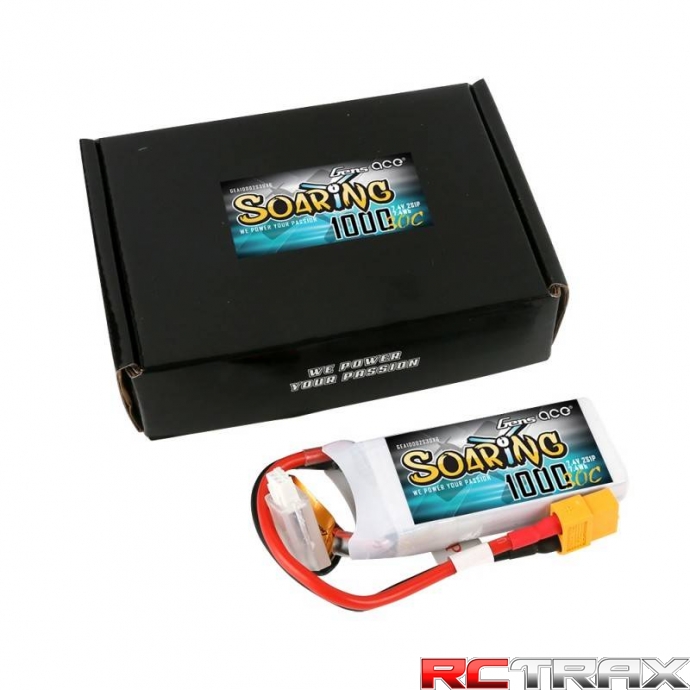 Akumulator Gens Ace Soaring 1000mAh 7.4V 30C 2S1P XT60