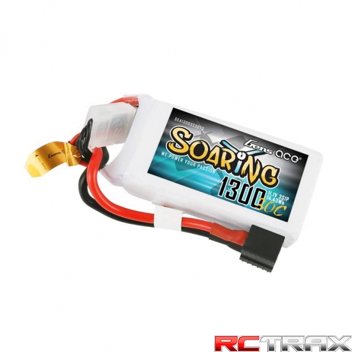 Akumulator Gens Ace Soaring 1300mAh 11.1V 30C 3S1P EC3/XT60/T-Plug