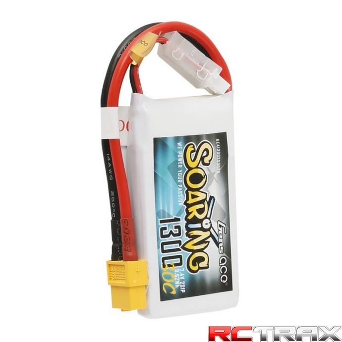 Akumulator Gens Ace Soaring 1300mAh 7.4V 30C 2S1P XT60