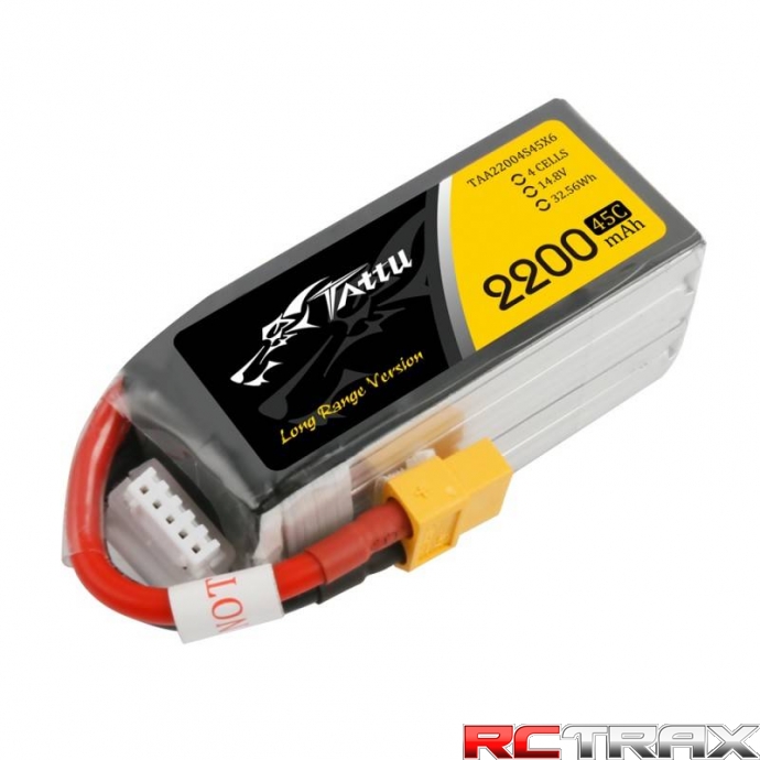 Akumulator Gens Ace Soaring 2200mAh 14.8V 45C 4S1P XT60