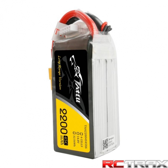 Akumulator Gens Ace Soaring 2200mAh 14.8V 45C 4S1P XT60