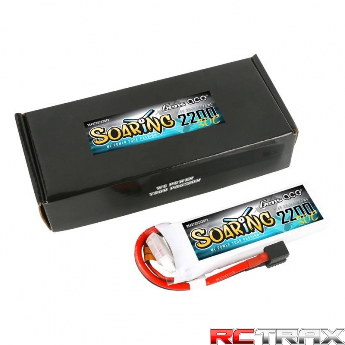 Akumulator Gens Ace Soaring 2200mAh 7.4V 30C 2S1P EC3/XT60/T-Plug