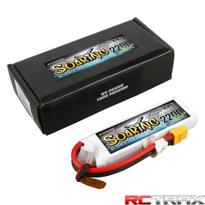 Akumulator Gens Ace Soaring 2200mAh 7.4V 30C 2S1P XT60