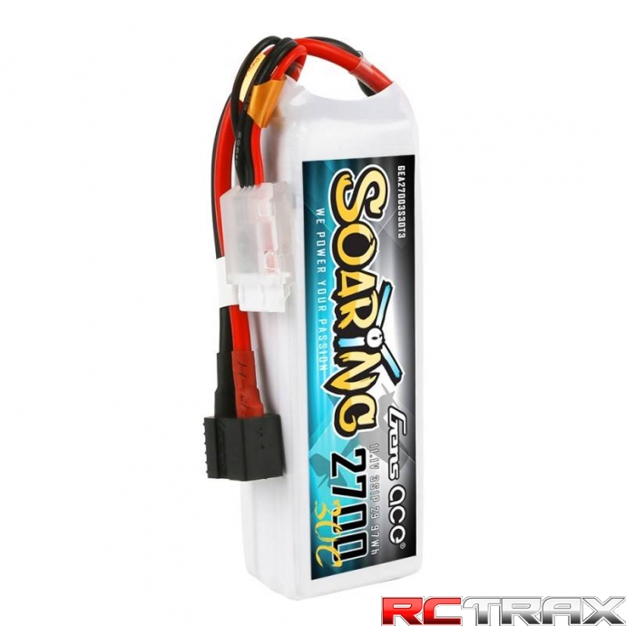 Akumulator Gens Ace Soaring 2700mAh 11.1V 30C 3S1P z EC3/XT60/T-Plug
