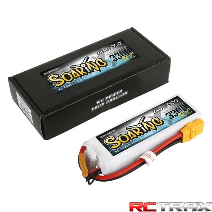 Akumulator Gens Ace Soaring 3300mAh 14.8V 30C 4S1P XT90