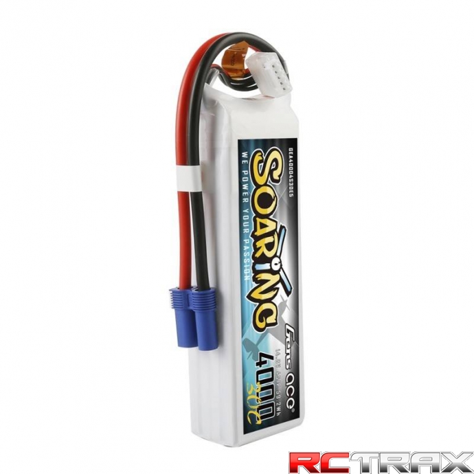 Akumulator Gens Ace Soaring 4000mAh 14.8V 30C 4S1P EC5