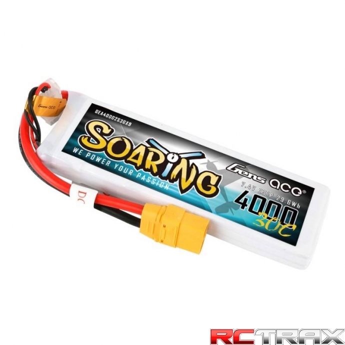 Akumulator Gens Ace Soaring 4000mAh 7.4V 30C 2S1P XT90