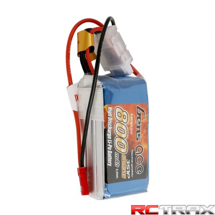Akumulator GensAce LiPo 800mAh 11.1V 45C 3S1P