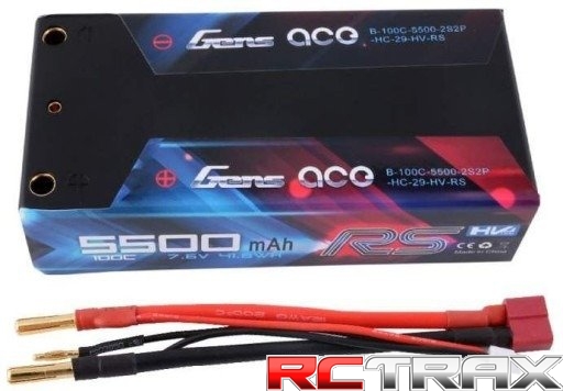 Akumulator LiPo Gens Ace 5500mAh 7,6V 100C Hardcase RS