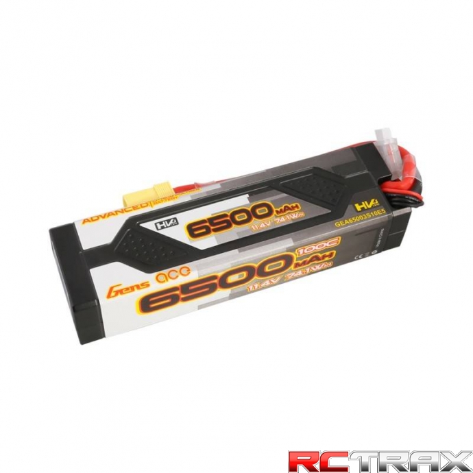 Akumulator LiPo Gens Ace Advanced 6500mAh 11.4V 100C HardCase EC5