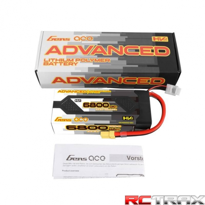 Akumulator LiPo Gens Ace Advanced 6800mAh 22,8V 100C 6S1P HardCase EC5