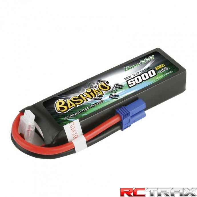 Akumulator LiPo Gens Ace Bashing 5000mAh 11,1V 3S1P 60C EC5