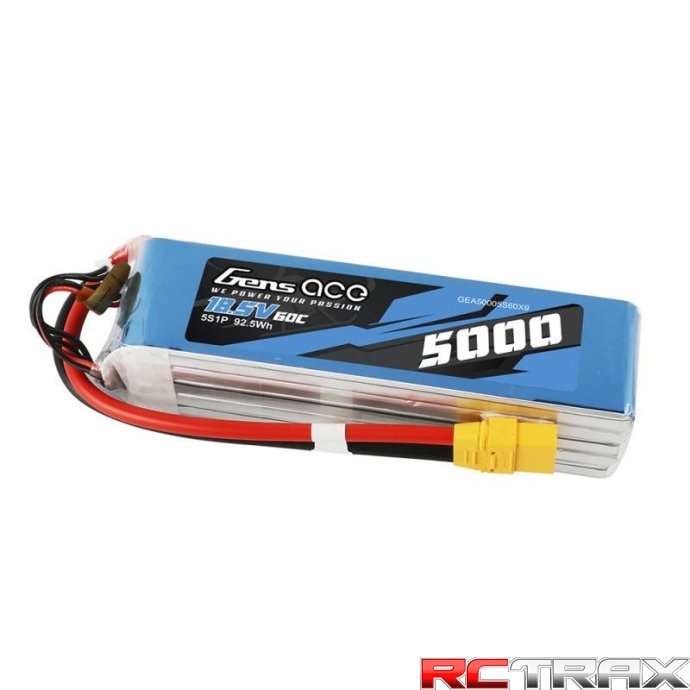 Akumulator LiPo Gens Ace Bashing 5000mAh 18.5V 60C 5S1P - XT90
