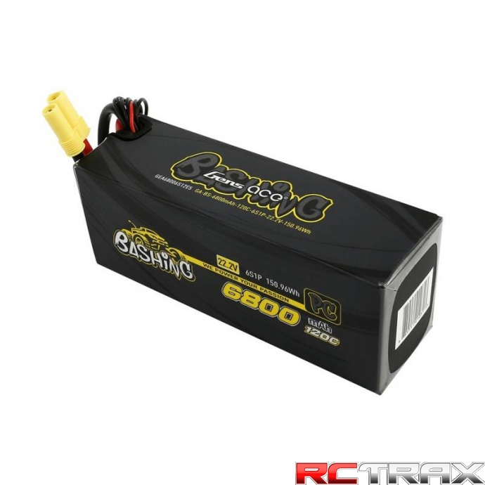 Akumulator LiPo Gens Ace Bashing 6800mAh 22.2V 6S1P 120C EC5