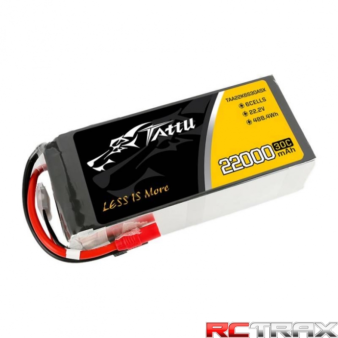 Akumulator Tattu 22000mAh 22.2V 30C 6S1P LiPo AS150+XT150