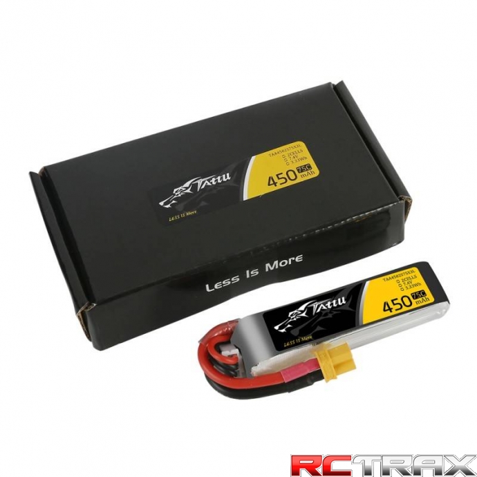 Akumulator Tattu 450mAh 7.4V 75C 2S1P Long XT30