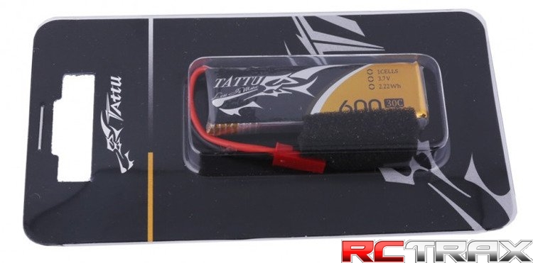 Akumulator Tattu 600mAh 3,7V 30C 1S1P JST