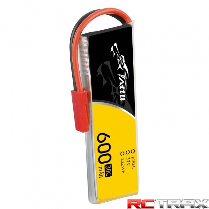 Akumulator Tattu 600mAh 3,7V 30C 1S1P JST