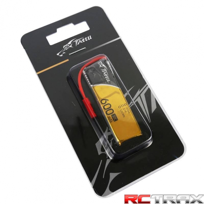 Akumulator Tattu 600mAh 3,7V 30C 1S1P JST