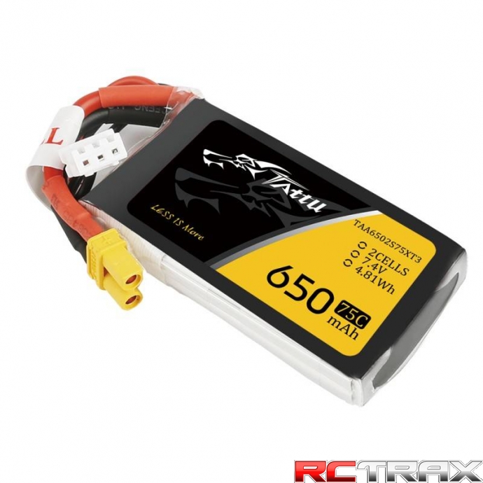 Akumulator Tattu 650mAh 7.4V 75C 2S1P