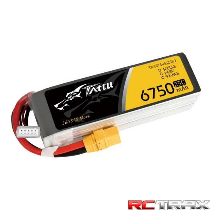 Akumulator Tattu 6750mAh 14.8V 25C 4S1P XT90