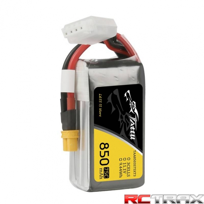 Akumulator Tattu 850mAh 11.1V 75C 3S1P Konektor XT30