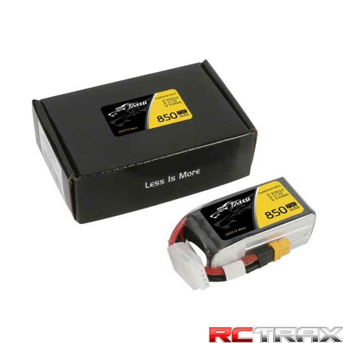 Akumulator Tattu 850mAh 11.1V 75C 3S1P Konektor XT30