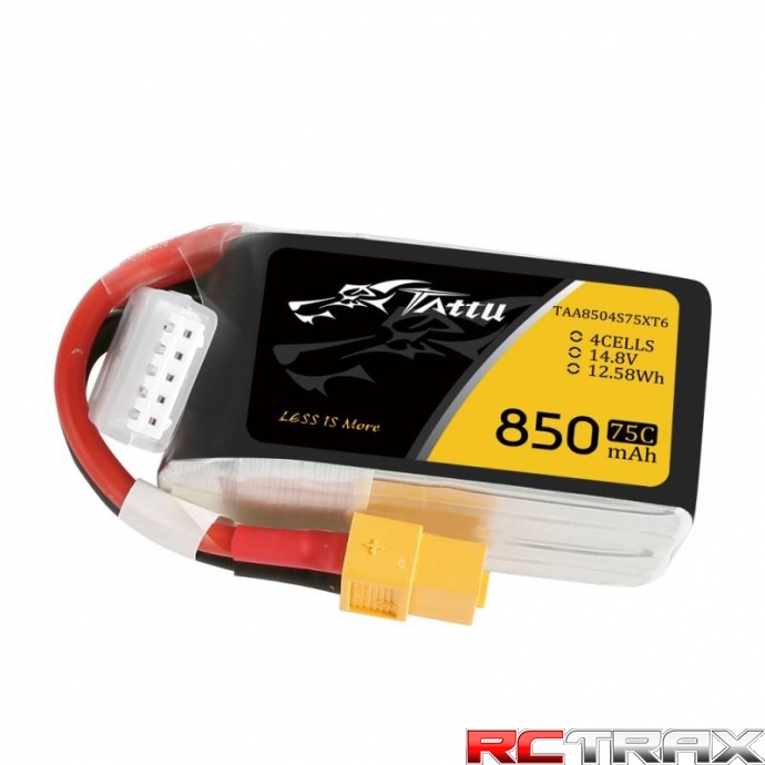 Akumulator Tattu 850mAh 14,8V 75C 4S1P XT60