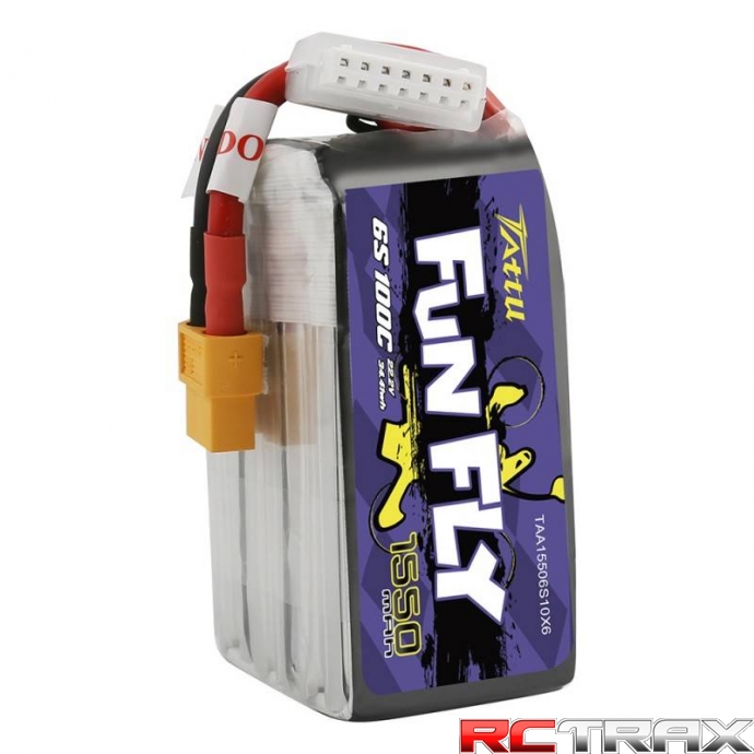 Akumulator Tattu Funfly 1550mAh 22.2V 100C 6S1P XT60
