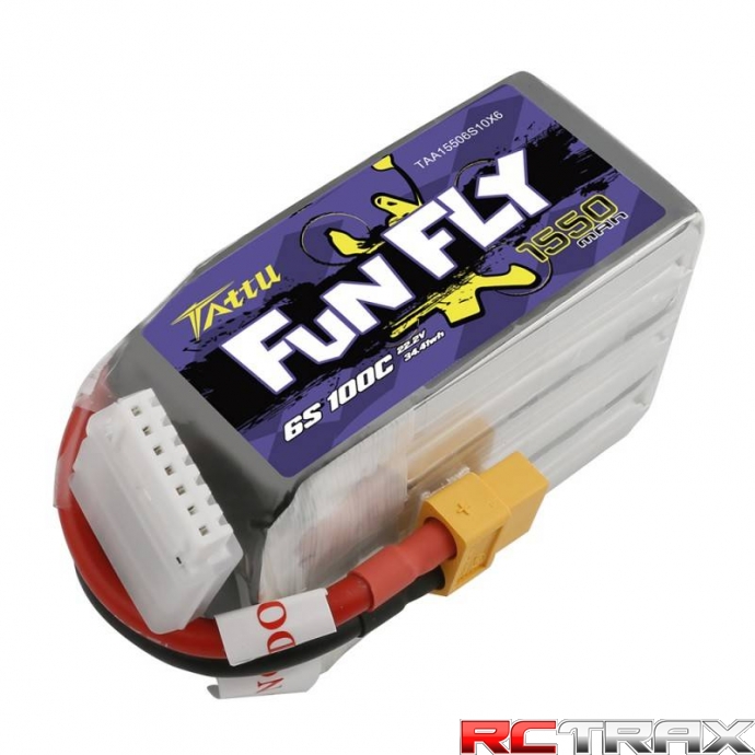 Akumulator Tattu Funfly 1550mAh 22.2V 100C 6S1P XT60