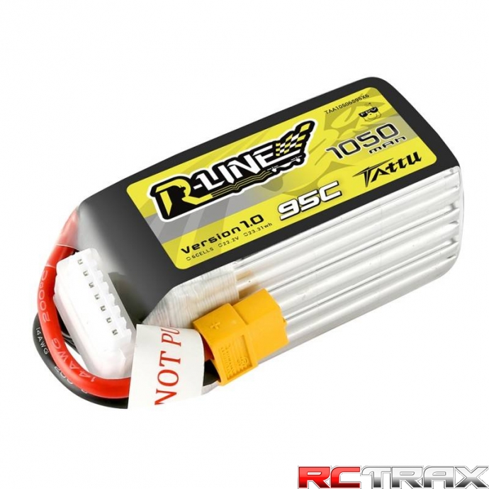 Akumulator Tattu R-Line 1050mAh 22.2V 95C 6S1P XT60