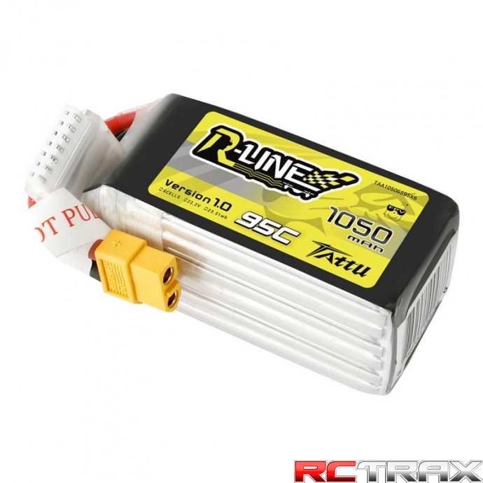 Akumulator Tattu R-Line 1050mAh 22.2V 95C 6S1P XT60