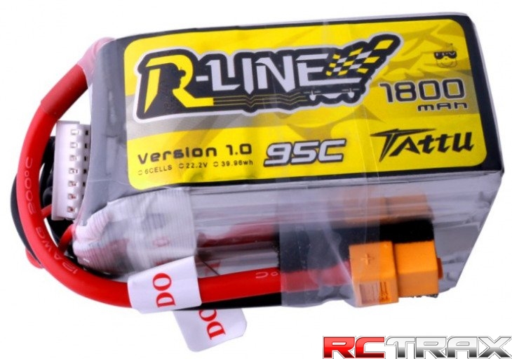 Akumulator Tattu R-Line 1800mAh 22,2V 95C 6S1P XT60