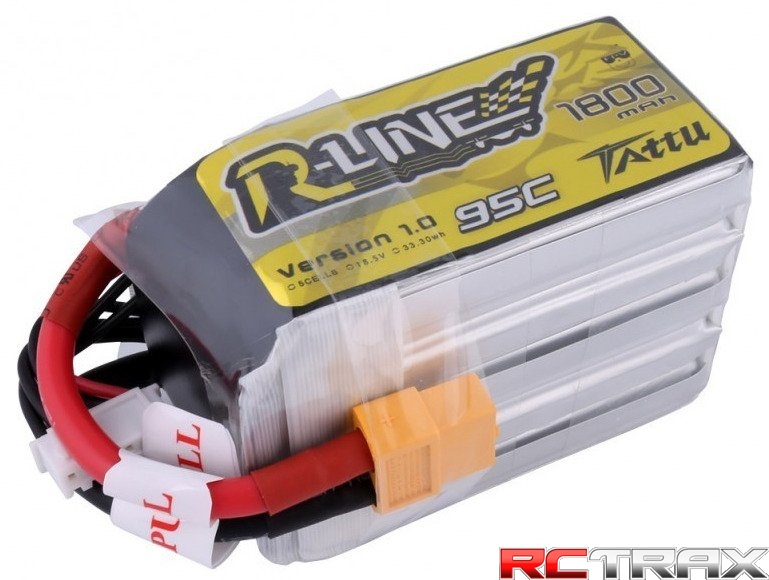 Akumulator Tattu R-Line 1800mAh 22,2V 95C 6S1P XT60