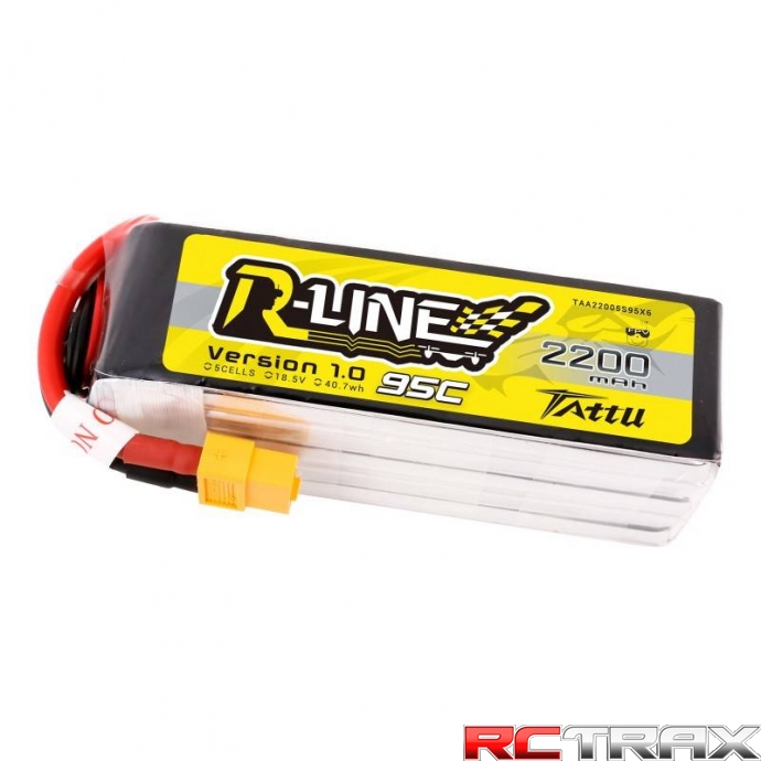 Akumulator Tattu R-Line 2200mAh 18.5V 95C 5S1P XT60