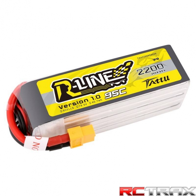 Akumulator Tattu R-Line 2200mAh 18.5V 95C 5S1P XT60