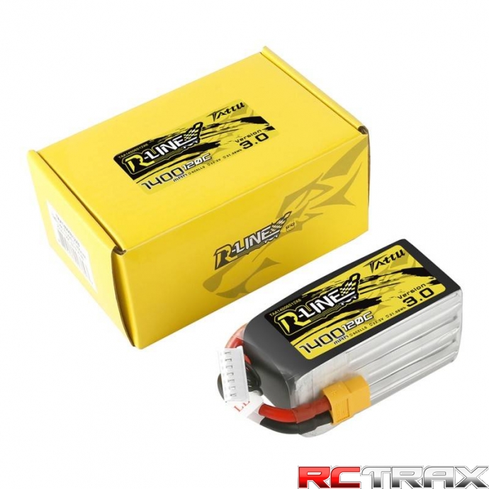 Akumulator Tattu R-Line 3.0 1400mAh 22.2V 120C 6S1P XT60