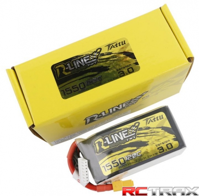 Akumulator Tattu R-Line 3.0 1550mAh 22.2V 120C 6S1P XT60