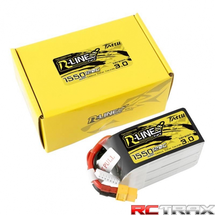 Akumulator Tattu R-Line 3.0 1550mAh 22.2V 120C 6S1P XT60