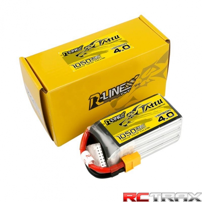 Akumulator Tattu R-Line 4.0 1050mAh 22.2V 130C 6S1P XT60