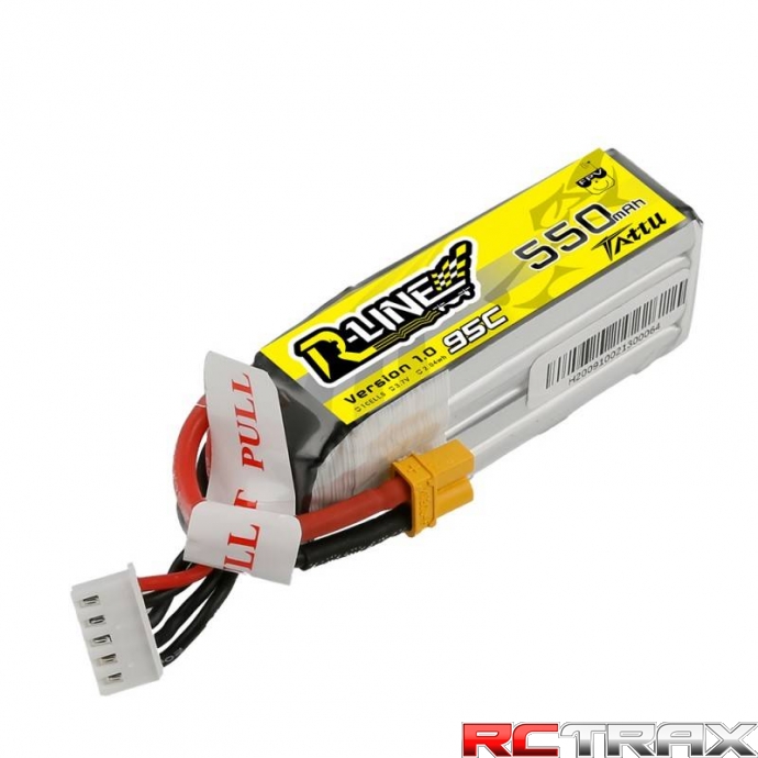 Akumulator Tattu R-Line 550mAh 14.8V 95C 4S1P XT30