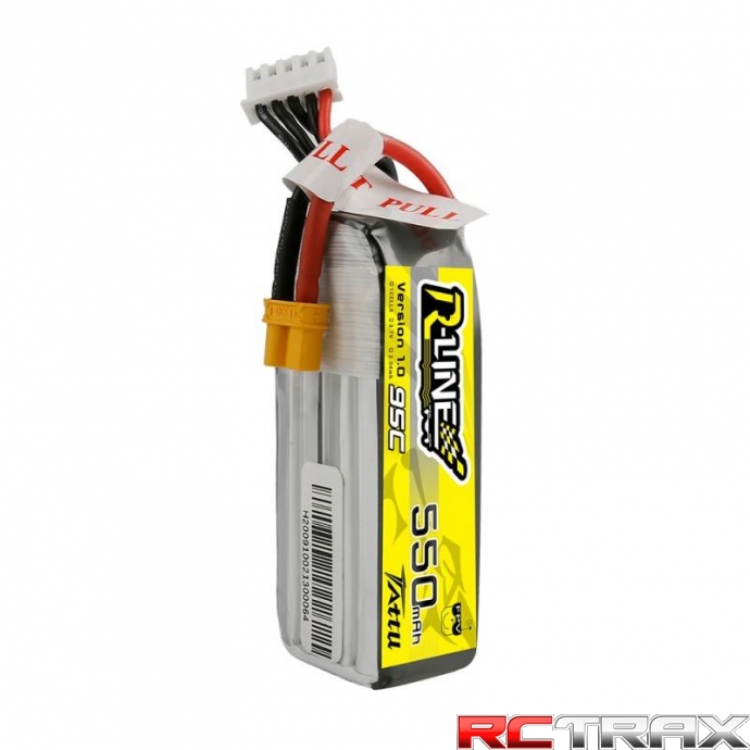 Akumulator Tattu R-Line 550mAh 14.8V 95C 4S1P XT30