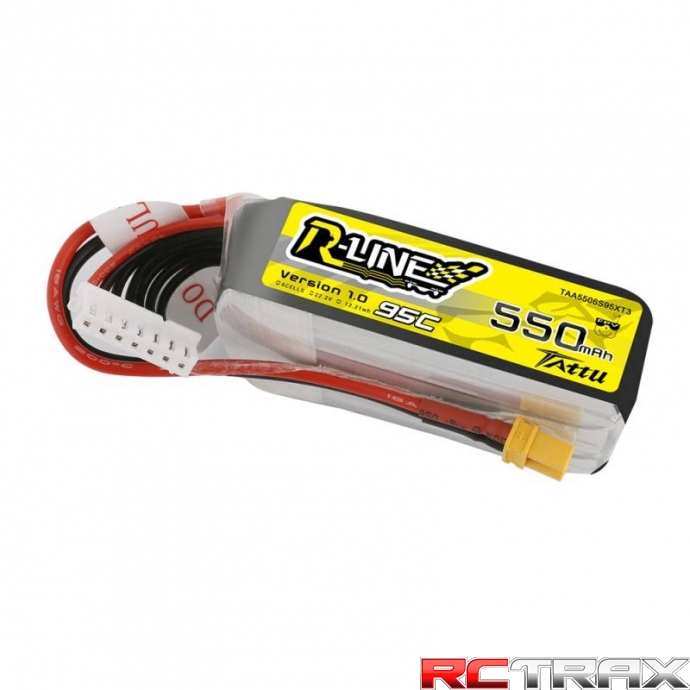 Akumulator Tattu R-Line 550mAh 22.2V 95C 6S1P XT30