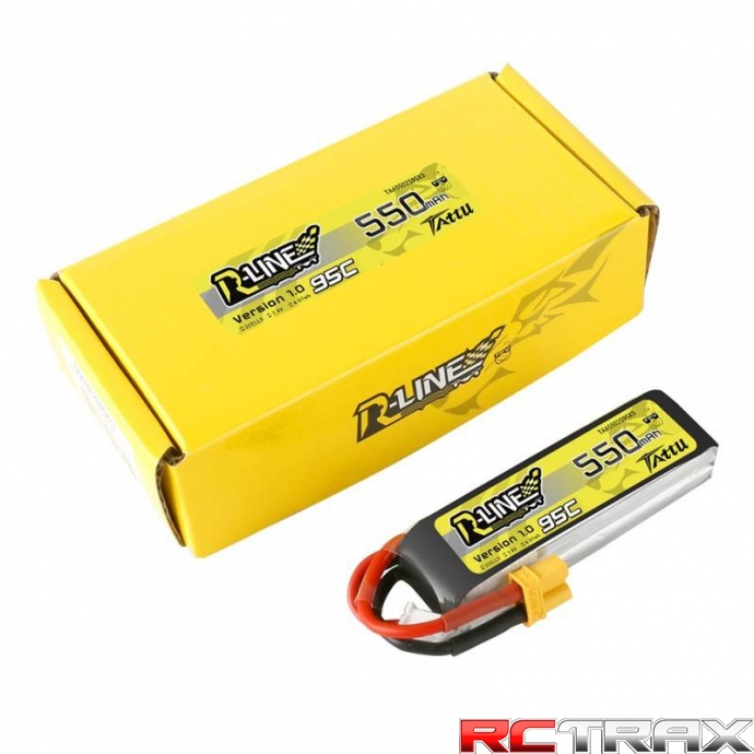Akumulator Tattu R-Line 550mAh 7.4V 95C 2S1P XT30