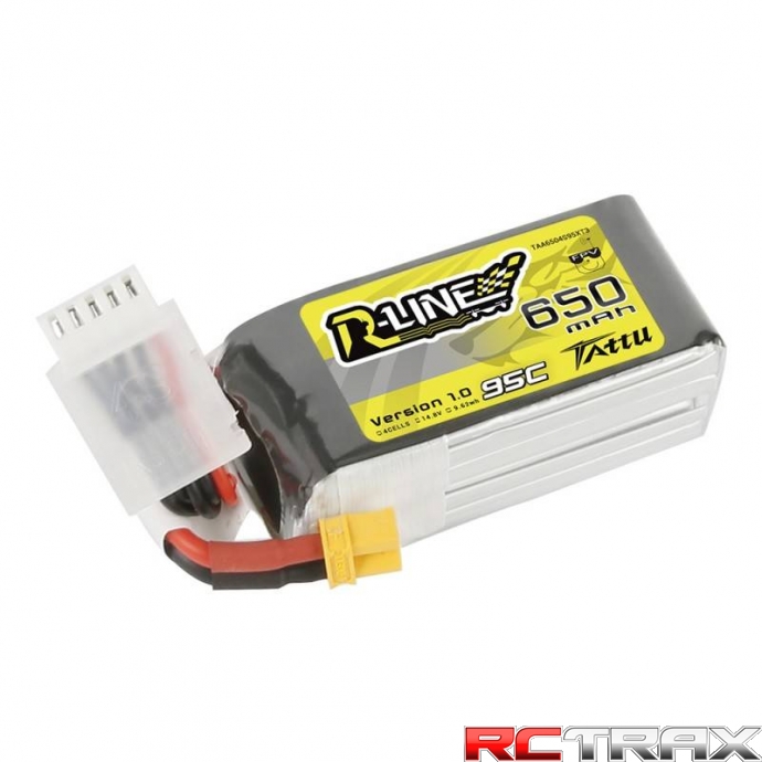 Akumulator Tattu R-Line 650mAh 14,8V 95C 4S1P XT30