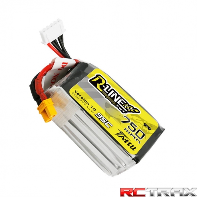 Akumulator Tattu R-Line 750mAh 14.8V 95C 4S1P JST-XHR