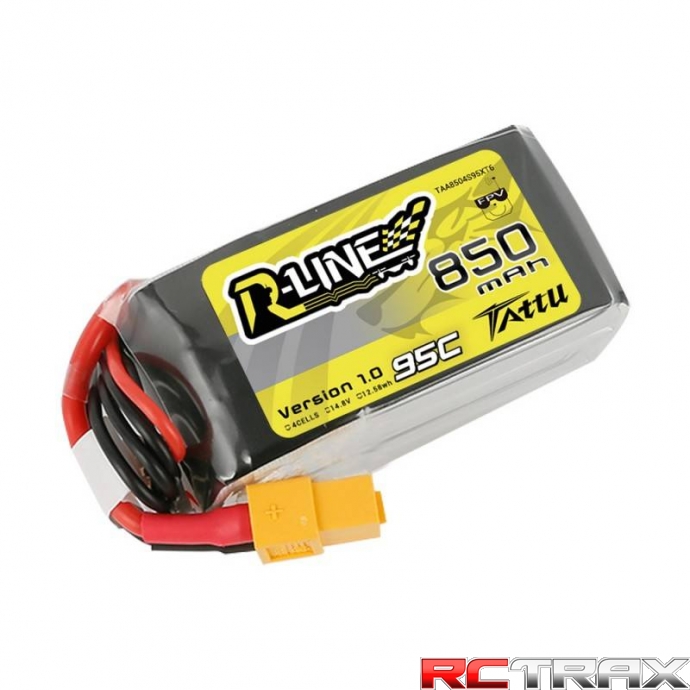 Akumulator Tattu R-Line 850mAh 14.8V 95C 4S1P