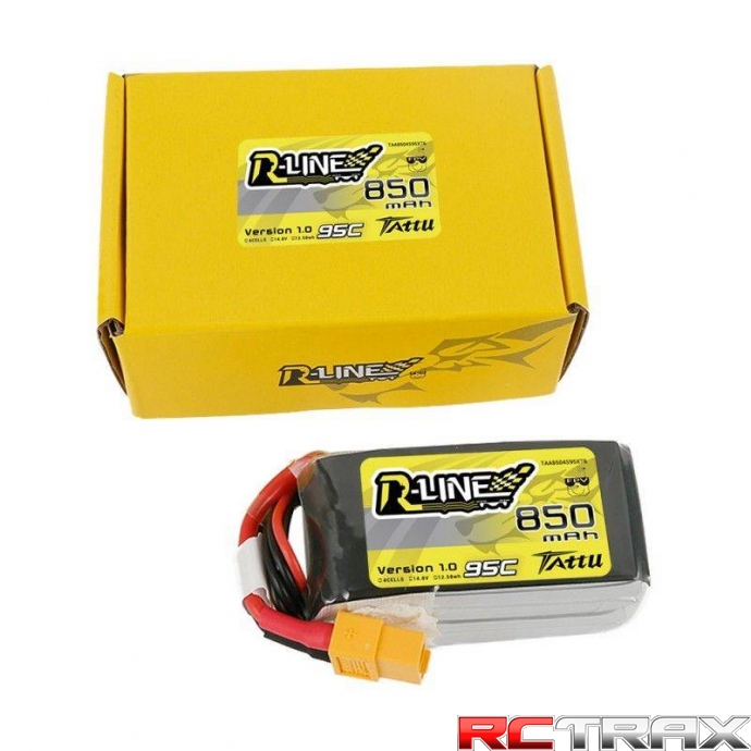 Akumulator Tattu R-Line 850mAh 14.8V 95C 4S1P